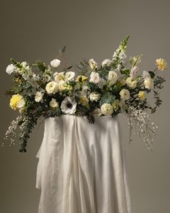 Devant de cercueil Prairie d'hiver