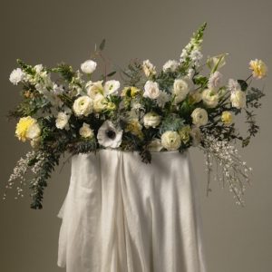 Devant de cercueil Prairie d'hiver