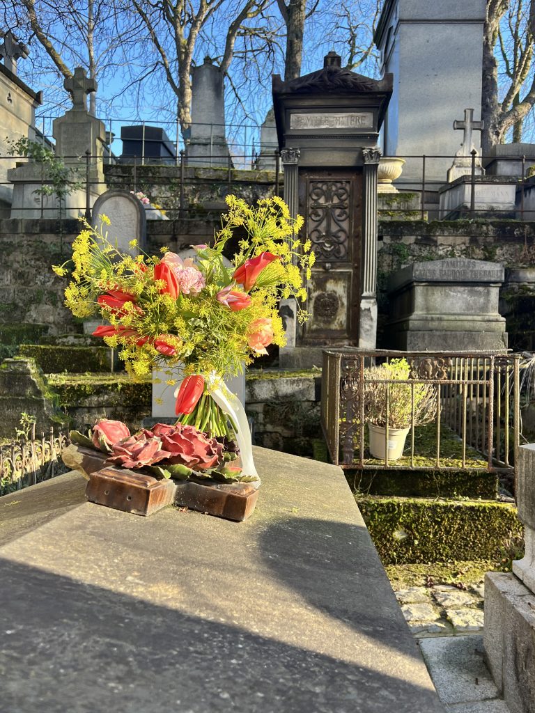 fleurs enterrement homme paris