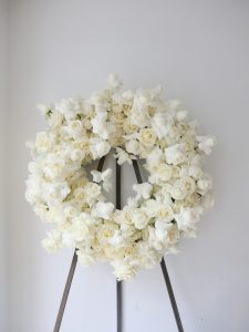 Couronne Roses Infinies (Ref.40)
