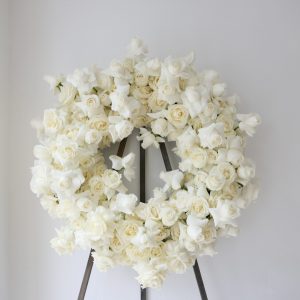 Couronne Roses Infinies (Ref.40)