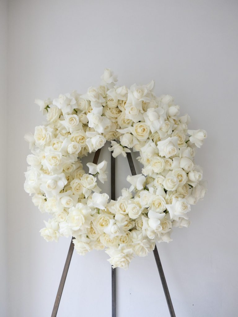 Couronne Roses Infinies (Ref.40)