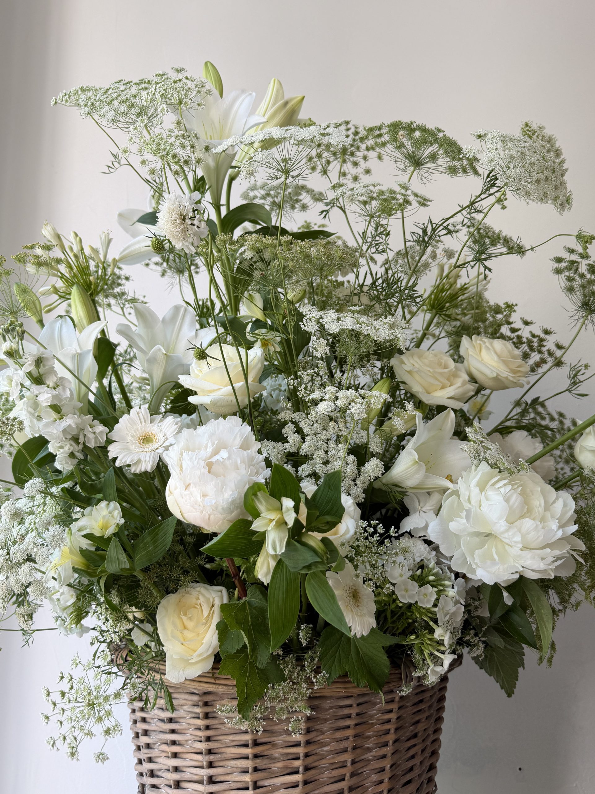 Panier fleuri Jardin des souvenirs (ref.45) – Image 3